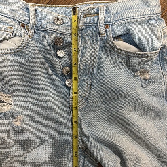 PacSun Light Blue Distressed Women's (dad)Jeans - Picture 12 of 12